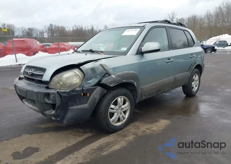2006 Hyundai Tucson Gls/Limited z USA, uszkodzony, nr VIN KM8JN12D06U254283